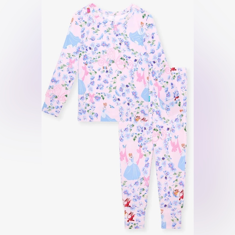 NWT & NIB: Sz 7/8 Posh Peanut Disney Princess Cinderella Pajama Set